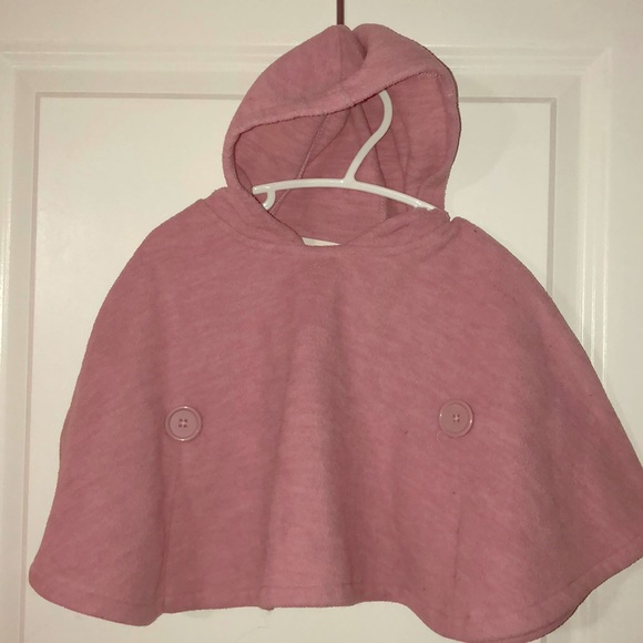 Adorable pink poncho - Picture 1 of 4